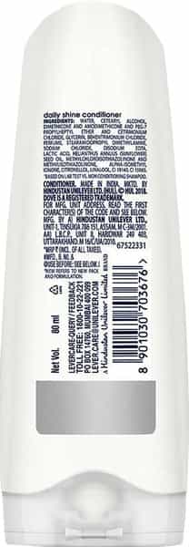 Dove Daily Shine Conditioner - 80 Ml