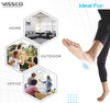 Vissco Heel Cushion With Blue Spot | Provides Shock Absorption &Reduces Pressure On The Heel (Blue)