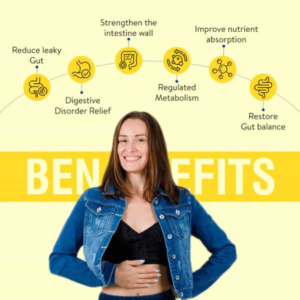 Wonderpro Probiotics | 5 Billion Cfu For Gut Health | Digestion & Bloating Relief | 30 X 1Gm Sachet