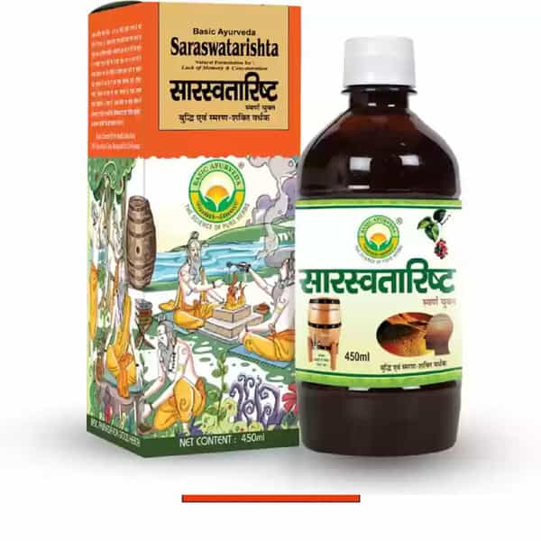 Basic Ayurveda Saraswatarishta 450Ml