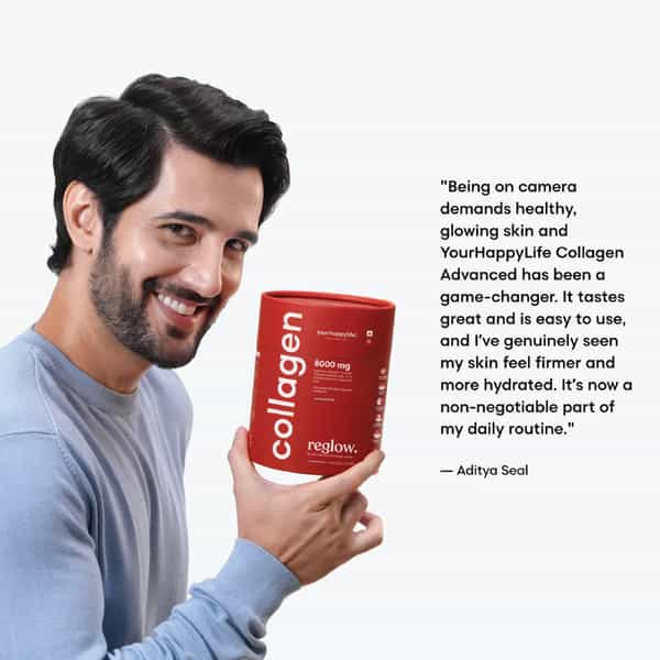 Yourhappylife Marine Collagen Reglow 8000Mg | Passionfruit (25 Sachets)