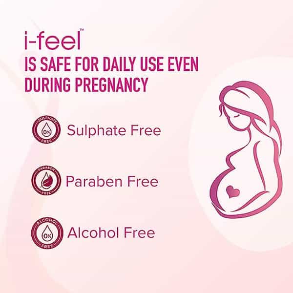 I-Feel Gentle Intimate Wash Sensitive Cleanser | Helps Maintain Vaginal Ph Balance | 100Ml X 2 Packs