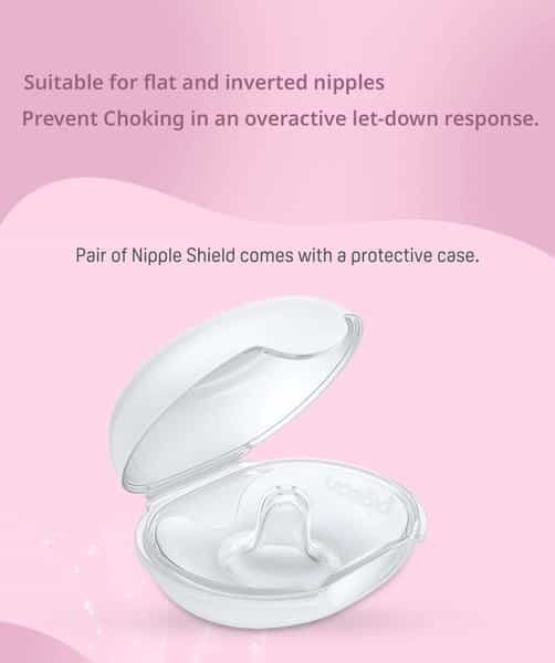 Pigeon Natural Feel Nipple Shield 2Pcs ( Size 2 With Case)