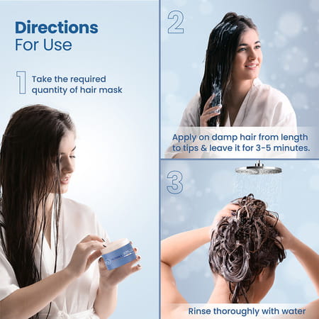 Yuthika Ultra Care Hair Mask 150ml | Professional Hair Mask For Dull Dry And Brittle Hair