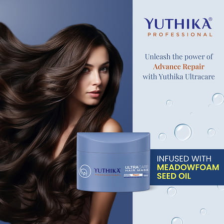 Yuthika Ultra Care Hair Mask 150ml | Professional Hair Mask For Dull Dry And Brittle Hair