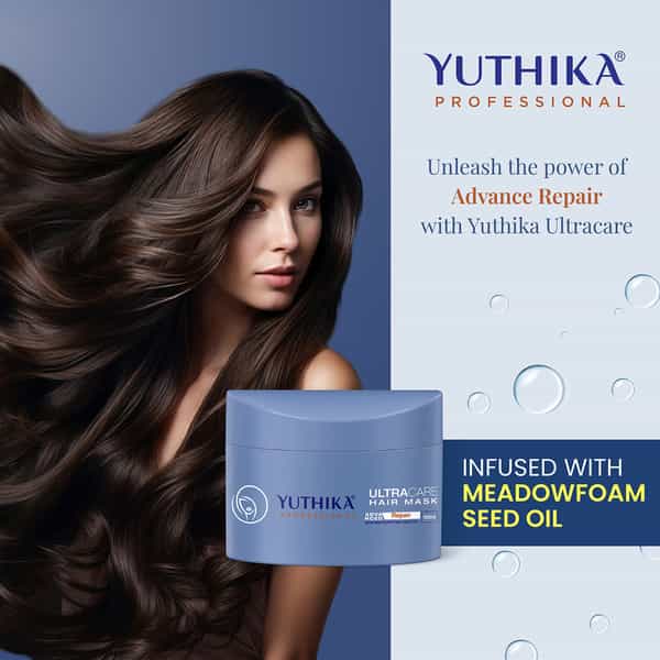 Yuthika Ultra Care Hair Mask 150Ml | Professional Hair Mask For Dull Dry And Brittle Hair