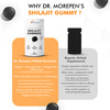 Dr. Morepen Shilajit Himalayan Shilajit Ashwagandha & Black Musli Green Mango Flavour 30 Gummies