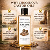 Coco Crush Cold Pressed Castor Oil For Hair Growth | Thick Hair & Hair Fall Control - 50Ml