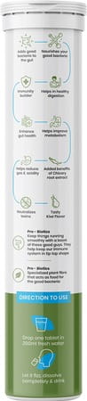 Suprfit Effervescent Tablets- Pre + Probiotic 20 Tablets Tube