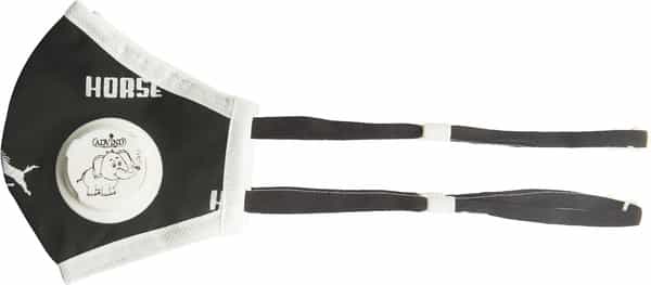 Advind Healthcare Smog Guard N95 Kids With One Valve Xs (3-5 Years) - Black Horse Design Pack Of 1