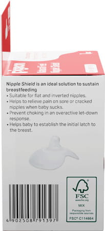 Pigeon Natural Feel Nipple Shield 1pcs Size 2