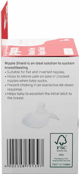 Pigeon Natural Feel Nipple Shield 1Pcs Size 2