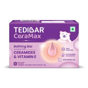 Tedibar Ceramax Ceramides & Vitamin E Bathing Bar 75 Gm