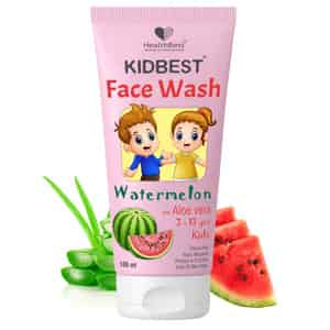 Healthbest Kids Face Wash Natural | Non-toxic | Organic Watermelon Tear | Paraben | Sls Free - 100ml