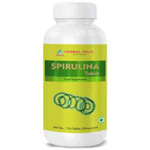 Herbal Hills Spirulina 120 Tablets