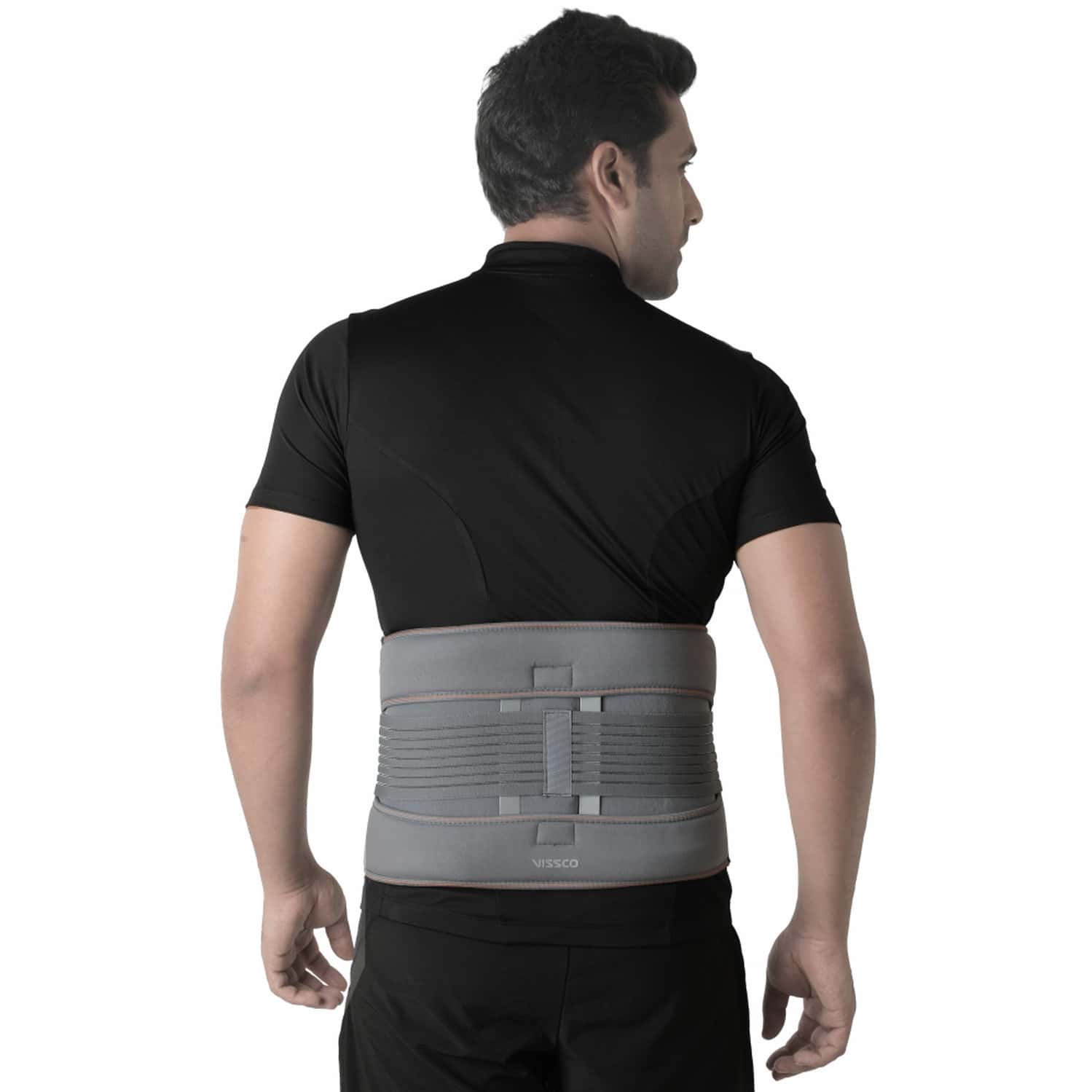 Vissco Eco Frame Back Support | Provides Firm Support To The Lumbar Spine & Locks Movement- Large