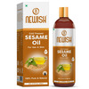 Newish Cold Pressed Sesame Oil For Hair Skin And Massage (Til Ka Tel / Til Oil) 200Ml - 2
