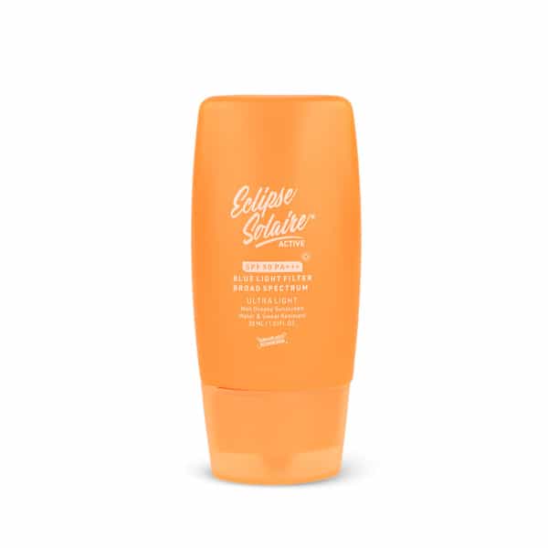 Eclipse Solaire Active Sunscreen Spf 50 Pa+++ | No White Cast |Non-Greasy | All Skin Types - 30Ml