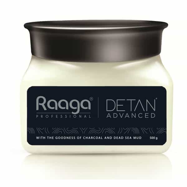 Raaga Professional Detan Advanced With The Goodness Of Charcoal And Dead Sea Mud | 500 G
