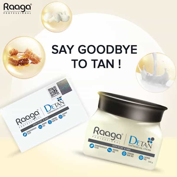 Raaga Professional Detan Advanced With The Goodness Of Charcoal And Dead Sea Mud | 500 G