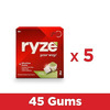 Ryze Nicotine Gum 2Mg | Fresh Fennel | 2Mg | Helps Quit Smoking & Tobacco | 9 Count | Pack Of 5