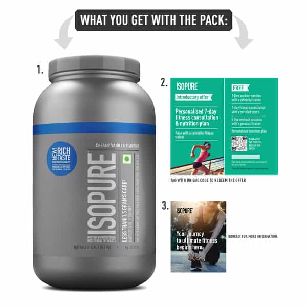 Isopure India Lcvm Vanilla 1Kg