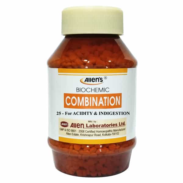 Allen Laboratories Combination 25 For Acidity | Flatulence & Indigestion