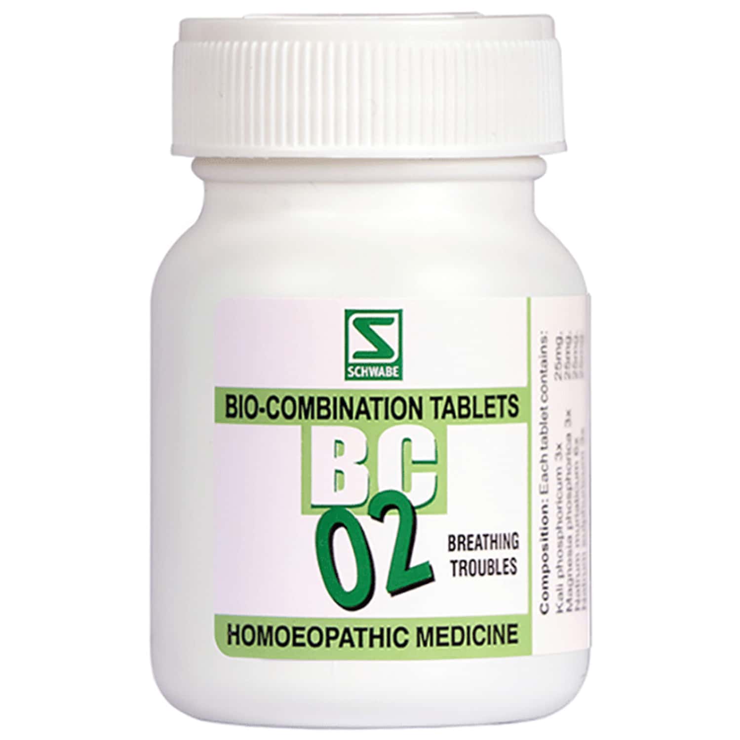 Dr. Willmar Schwabe India Bio-combination 02 (bc 02) Tablet 20 No's