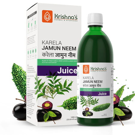 Krishna'S Karela Jamun Neem Juice - 1 Litre