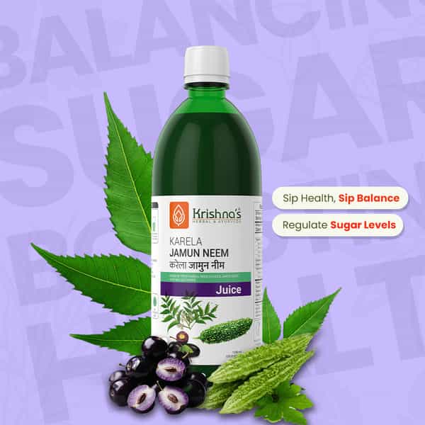 Krishna's Karela Jamun Neem Juice - 1 Litre