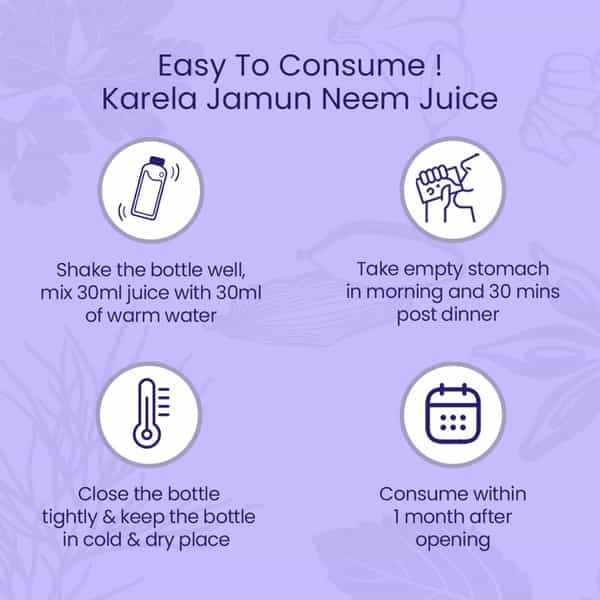 Krishna's Karela Jamun Neem Juice - 1 Litre