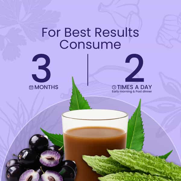 Krishna's Karela Jamun Neem Juice - 1 Litre