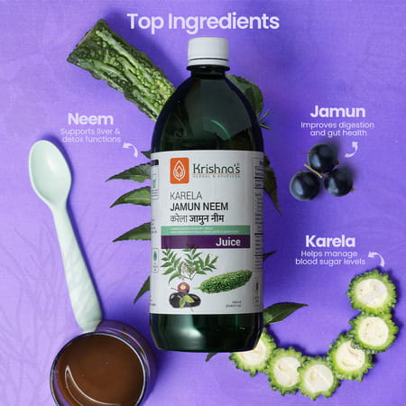 Krishna'S Karela Jamun Neem Juice - 1 Litre