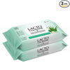 Lacto Calamine Daily Cleansing Face Cleansing Wipes With Aloe Vera (25 Wipes). Wipes - Pack Of 6