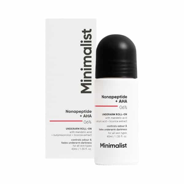 Minimalist 06% Nonapeptide+Aha Underarm Roll On 40 Ml