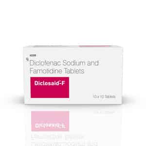 DICLOSAID F STRIP OF 10 TABLETS