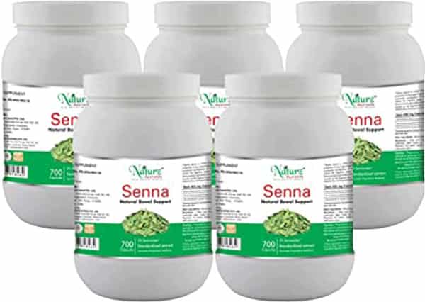 Naturz Ayurveda Senna 700 Capsules Value Pack Of 5