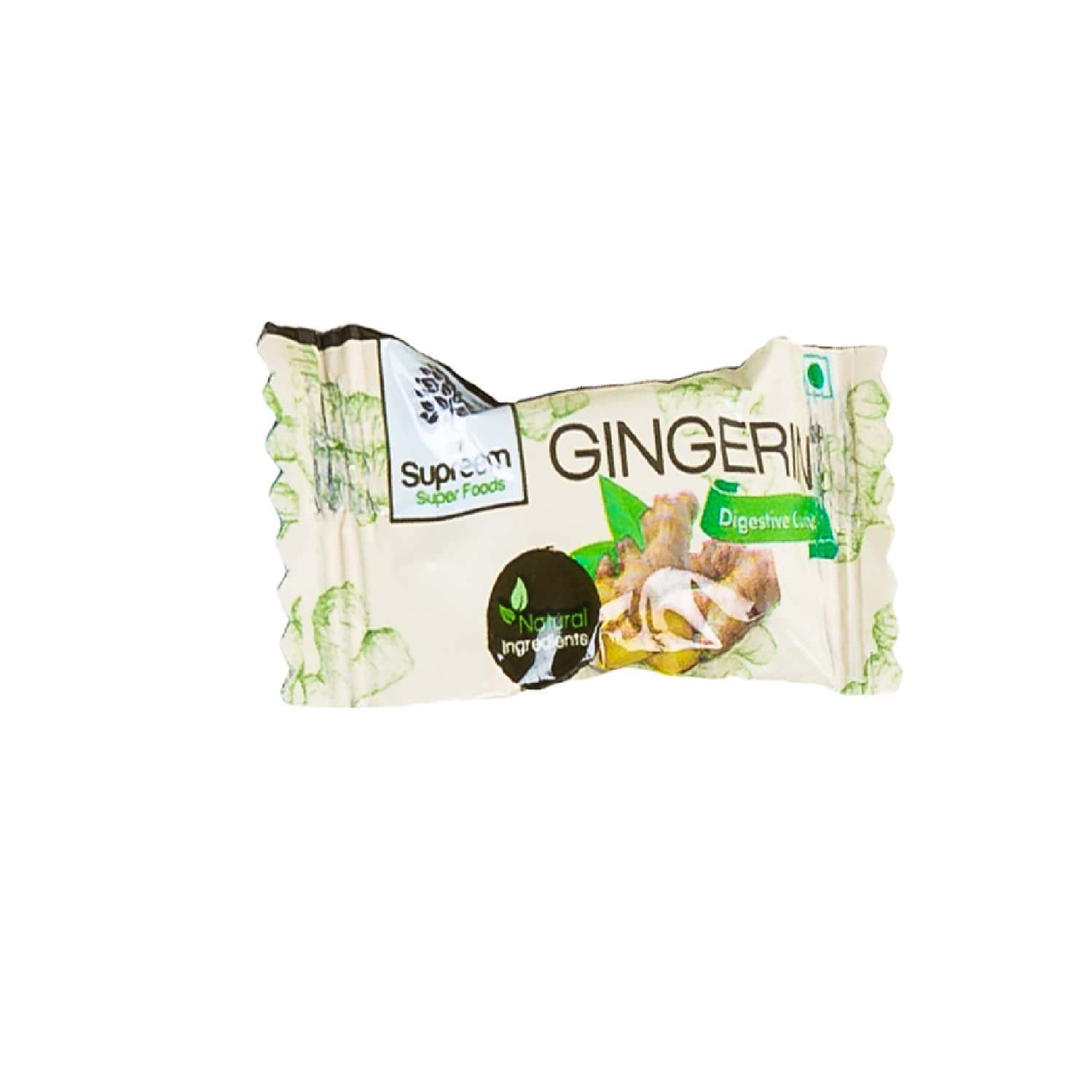Buy SUPREEM SUPER FOODS GINGERIN DIGESTIVE AID CANDY GINGER EXTRACT