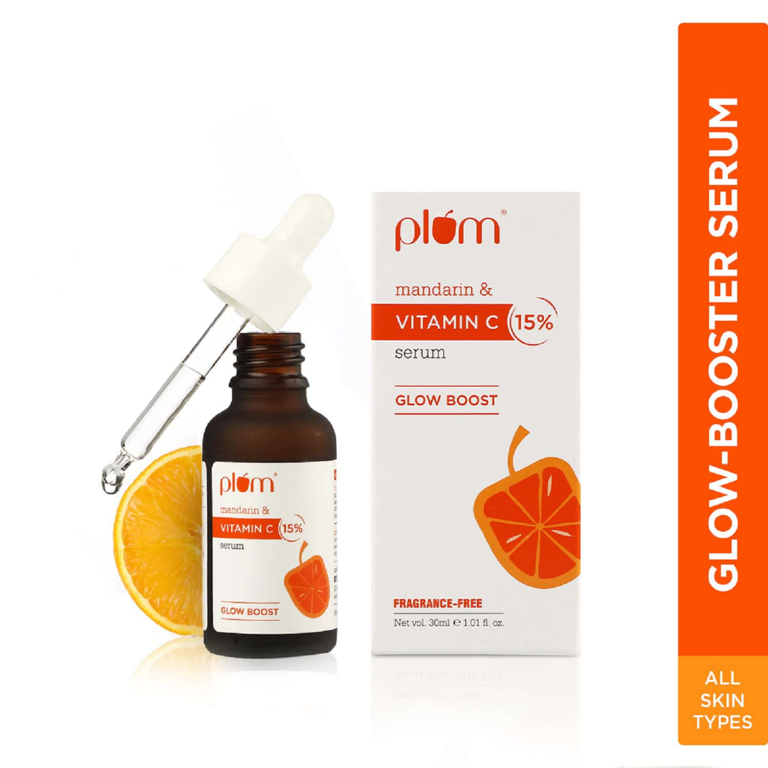 Buy PLUM 15 VITAMIN C FACE SERUM WITH MANDARIN 20 ML 20 ML Online