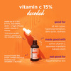 Plum 15% Vitamin C Face Serum With Mandarin | 30 Ml - 30 Ml