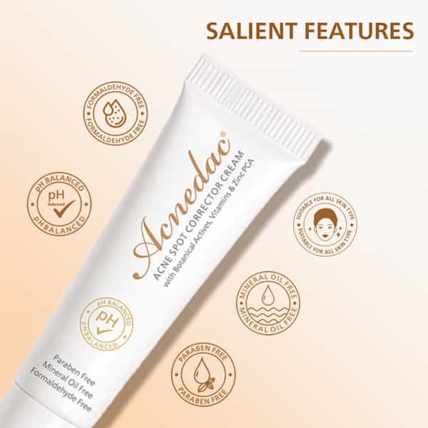 Acnedac Acne Spot Corrector Cream (10 Gm Pack Of 2)