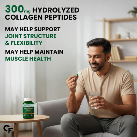 Carbamide Forte Joint Support Supplement With Glucosamine&Vitamins 3986mg90 Tablets