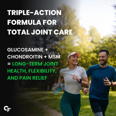 Carbamide Forte Joint Support Supplement With Glucosamine&Vitamins 3986mg90 Tablets