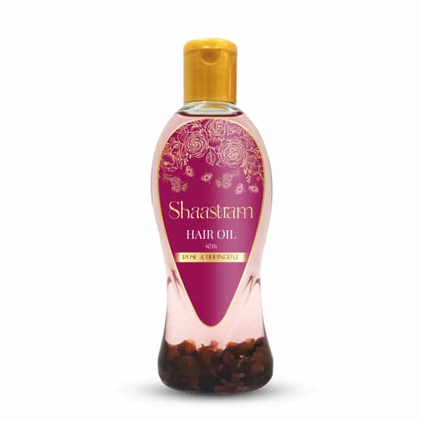 Shaastram Hair Oil With Rose & Bhringraj Bottle Of 200Ml