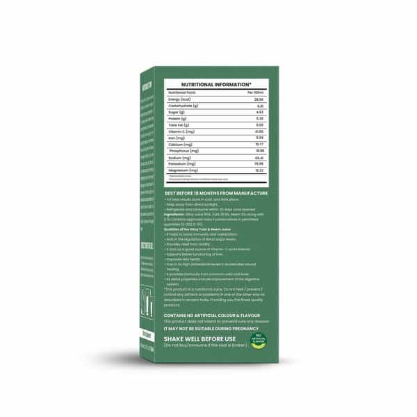 Nutriorg Giloy With Neem Tulsi Juice 500 Ml
