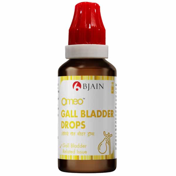 Bjain Omeo Gall Bladder Drops | Cholelithiasis | 30Ml (Pack Of 3)