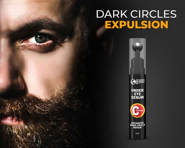 Beardo Vitamin C Under Eye Serum Roll On- 15Ml Advanced Dark Circle Repair Serum
