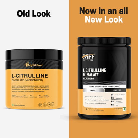 Myfitfuel Mff Citrulline Malate (400 Gm) Unflavoured| Amino Acid
