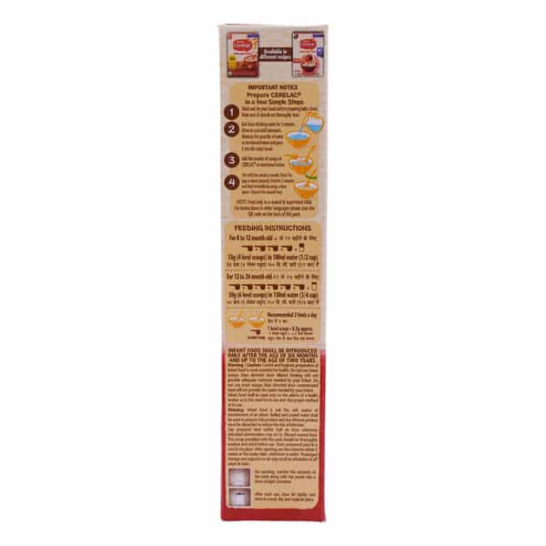 Nestle Cerelac Wheat Apple Cherry | No Preservatives| 8 To 24 Months| 360 Gm