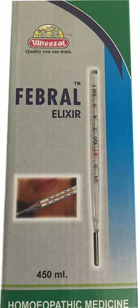 Wheezal Febral Elixir Syrup 450 Ml
